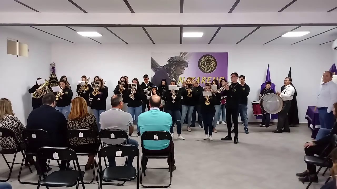A.M. Nazareno Arroyo del Ojanco estreno del nuevo local de ensayo 17-3-2019