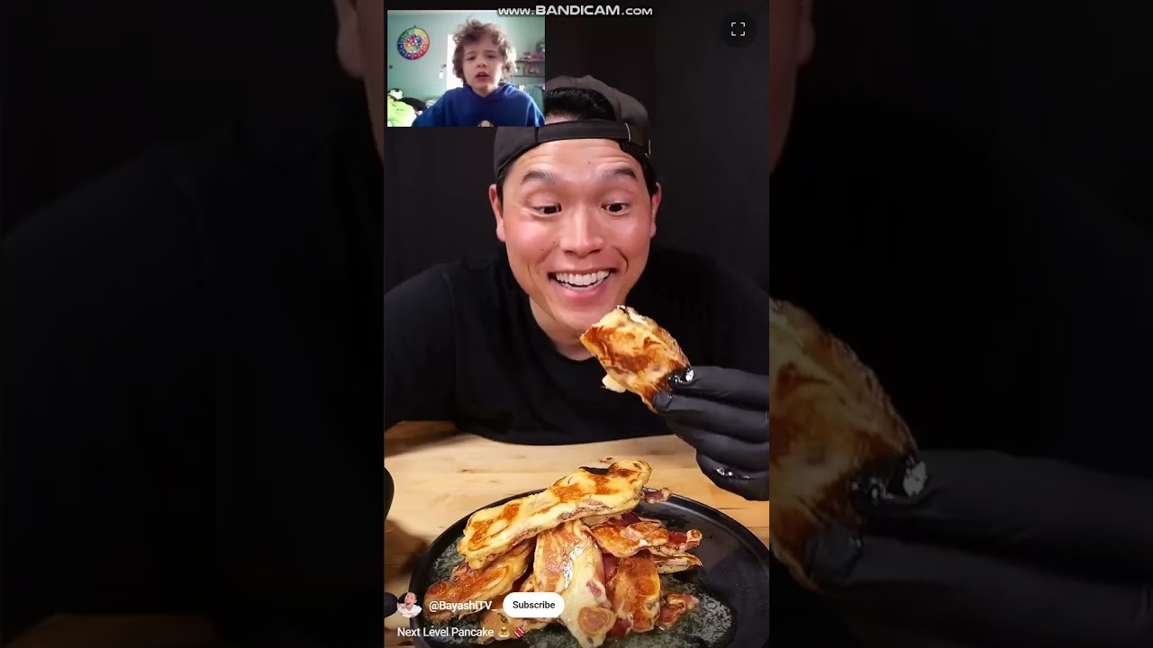 me reacting to pancake content 😂😭😭