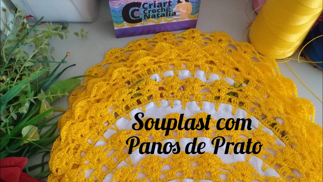 SOUPLAST  OU TOALHINHA PARA O FOGÃO COM PANOS DE PRATO 1/2 PASSO A PASSO