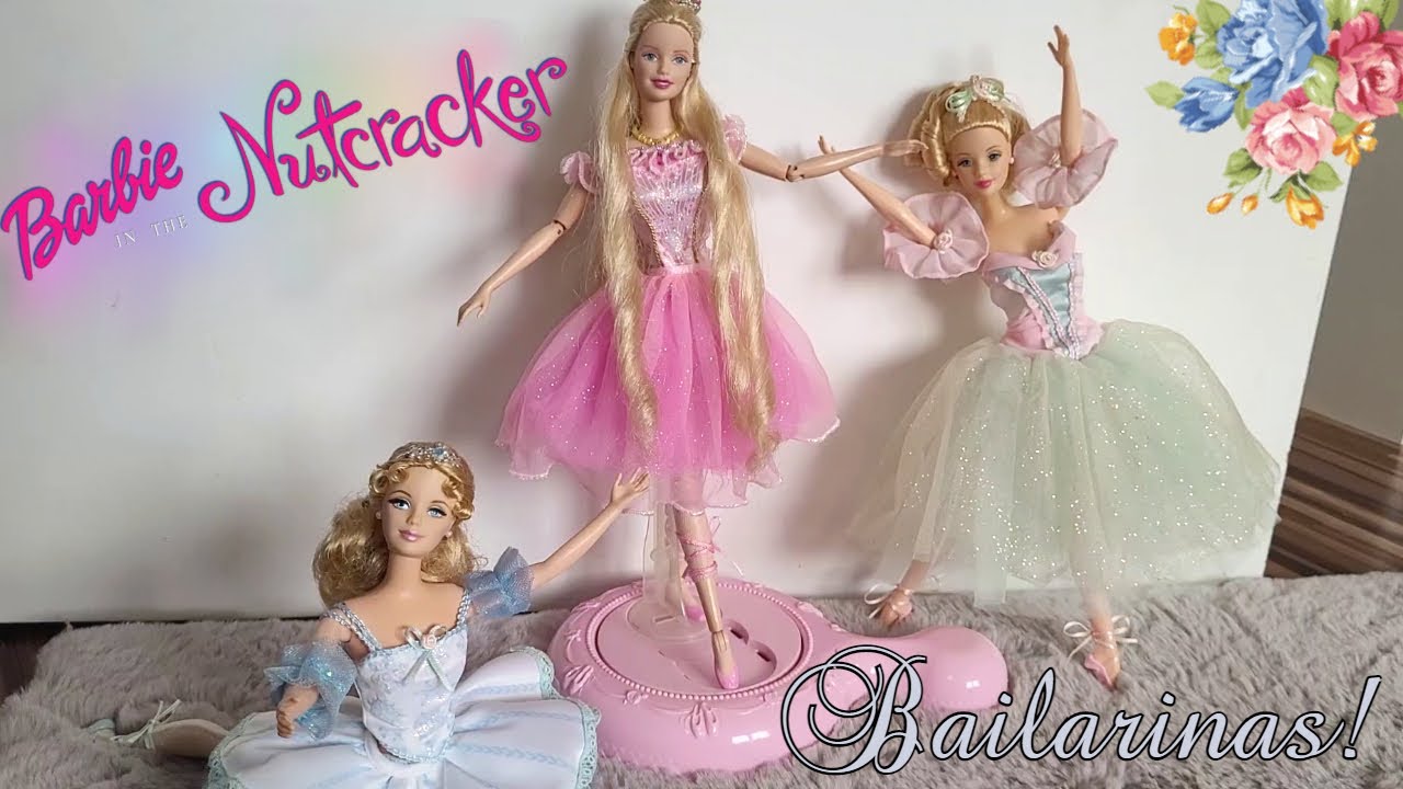 Minha Coleção de Bonecas Barbie Bailarinas 🩰 Filme Quebra-Nozes