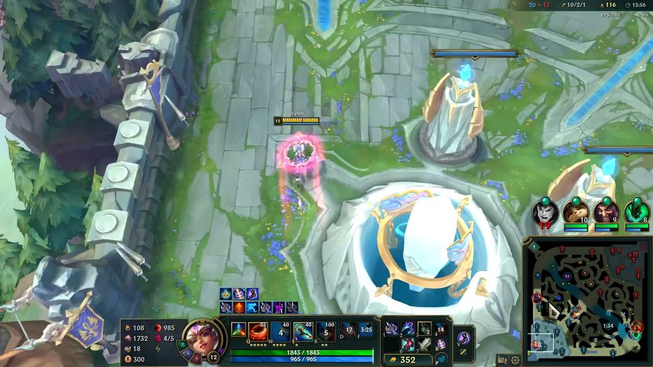 Absolutely Riveting Qiyana Mid Game 1