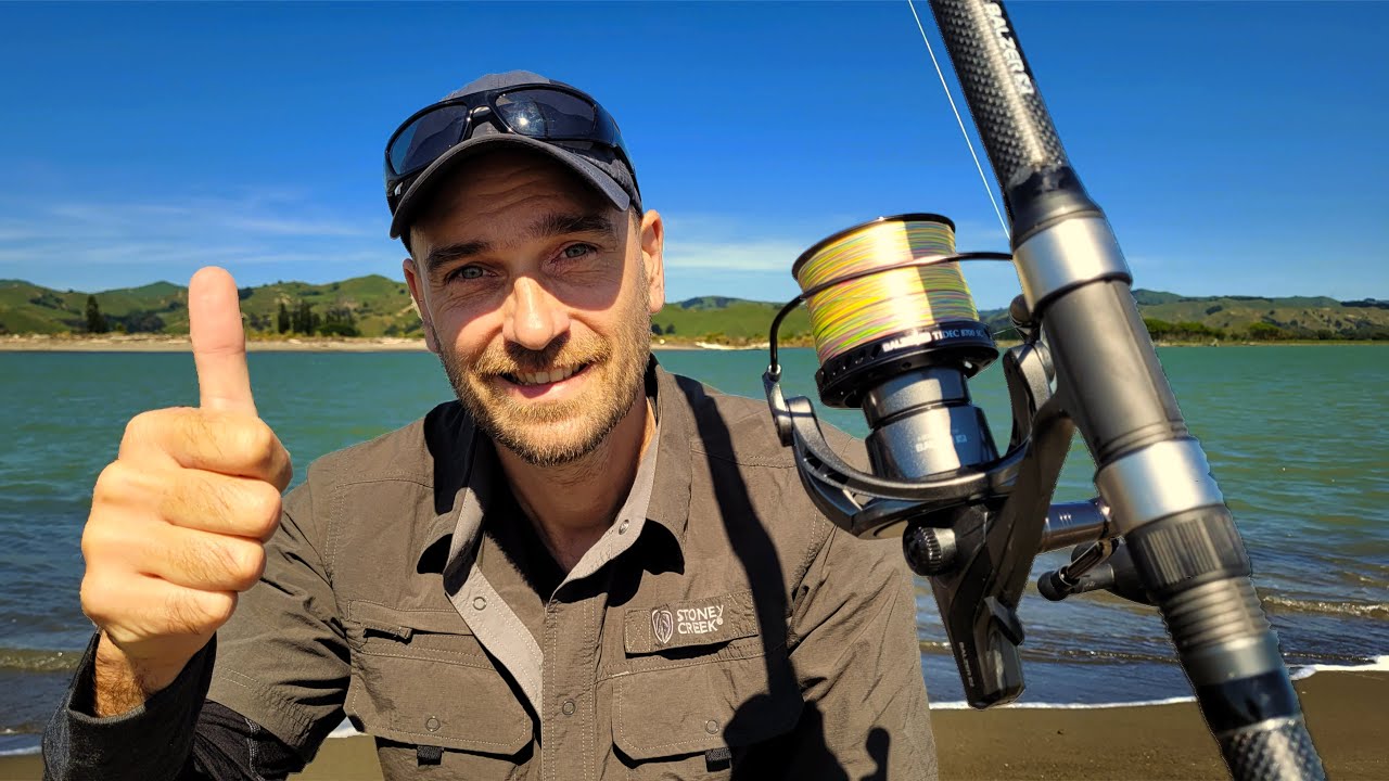 German made Surfcasting Rod & Reel Review -  Balzer 71° NORTH ROD & TIDEC 8700 SC