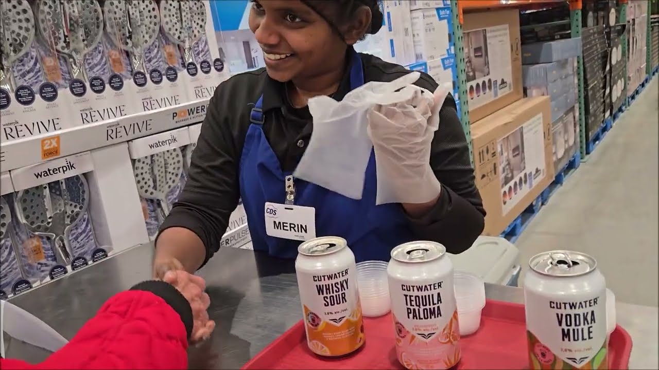 Напиться в Costco в канун Нового года