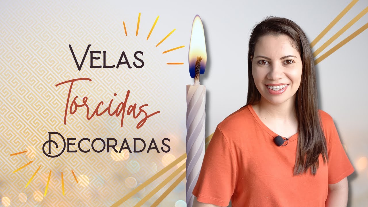 Faça você mesmo Vela Torcida - DIY Reveillon