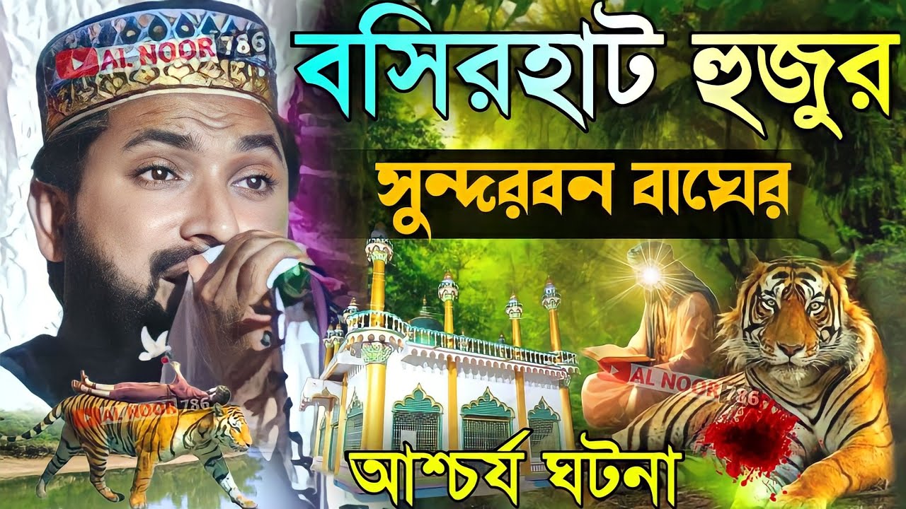 বসিরহাট হুজুর ও সুন্দরবনের বাঘের আশ্চর্য ঘটনা┇মাওঃ ওহিদুল ইসলাম সাহেব┇Maulana Ohidul Islam Waz 2024