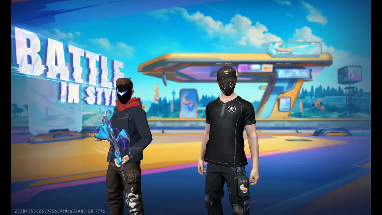 Jugando free fire