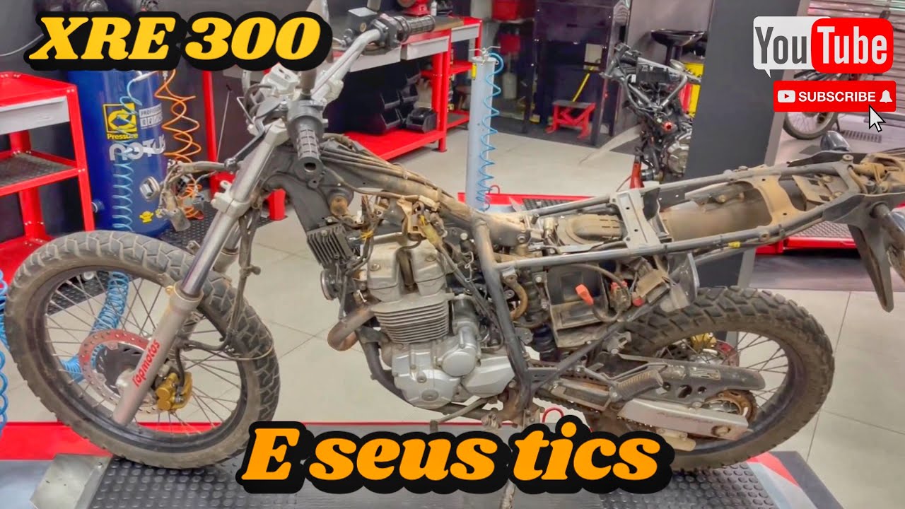 XRE 300 COM DIFICULDADE NA PRIMEIRA PARTIDA,O QUE SERÁ EIN🤔