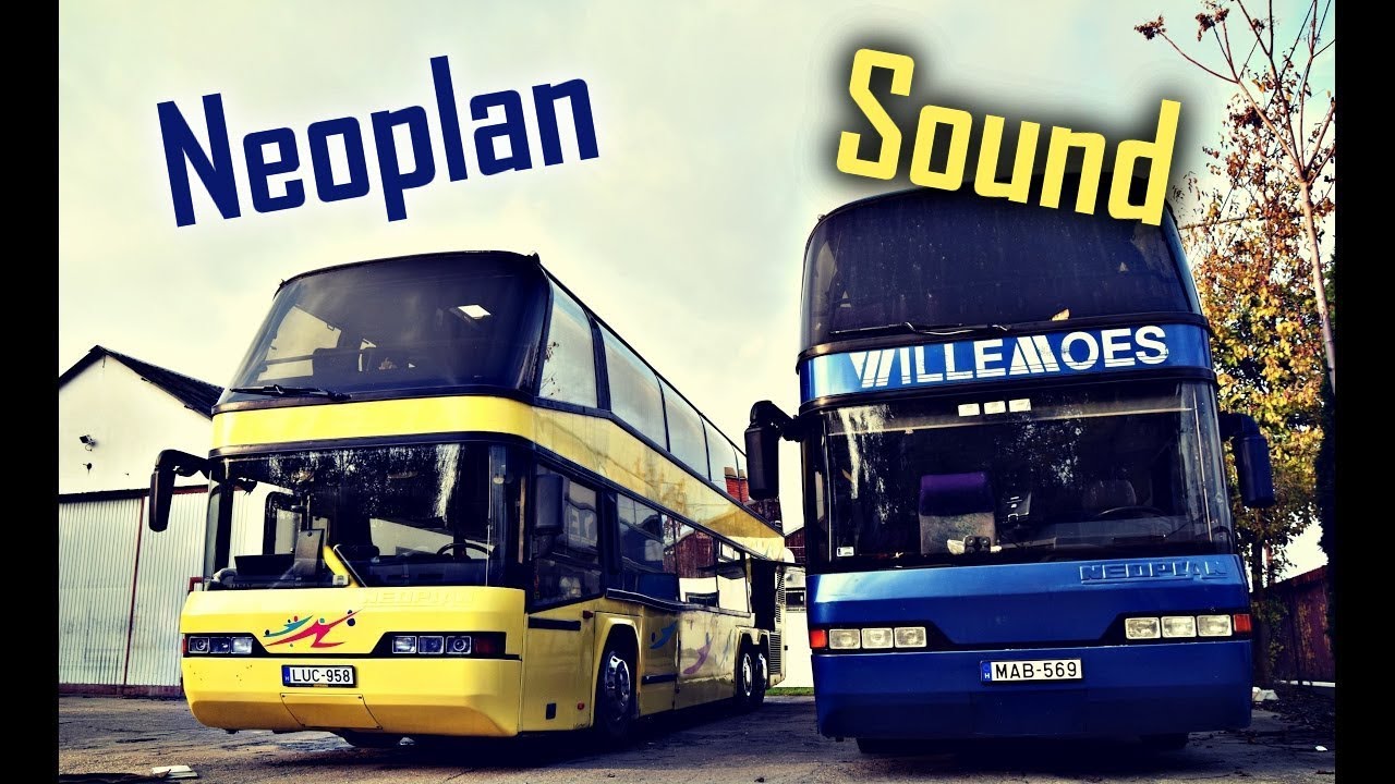 Neoplan Coach w/ Mercedes Benz biturbo V8 engine