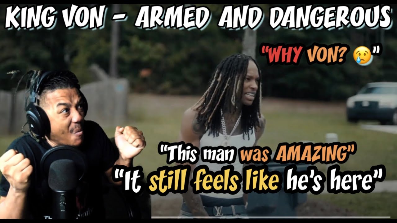 King Von - Armed and Dangerous VIDEO | PJ FAMILY REACTION