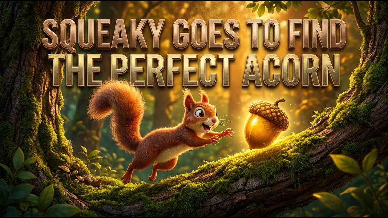 SQUEAKY - THE SQUIRREL: EPISODE 1P:  CARTOON FOR CHILDREN AGED 2 TO 5