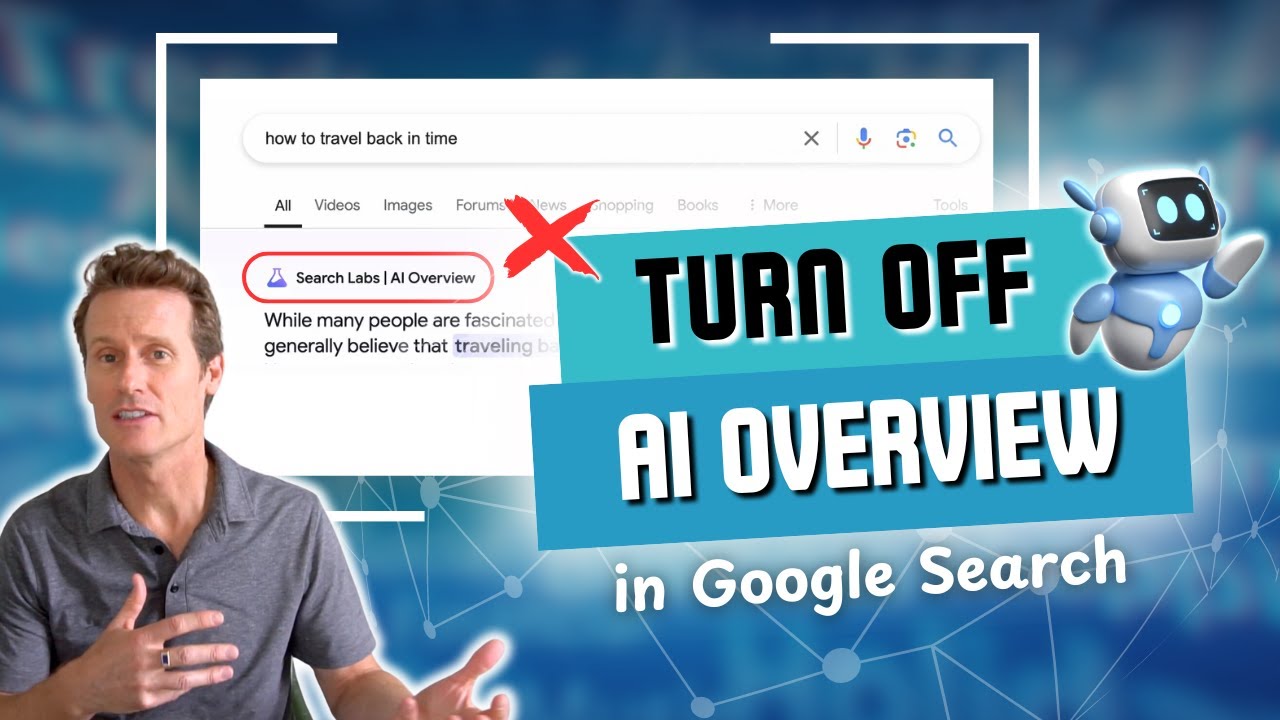 Как отключить обзор ИИ в поиске Google?