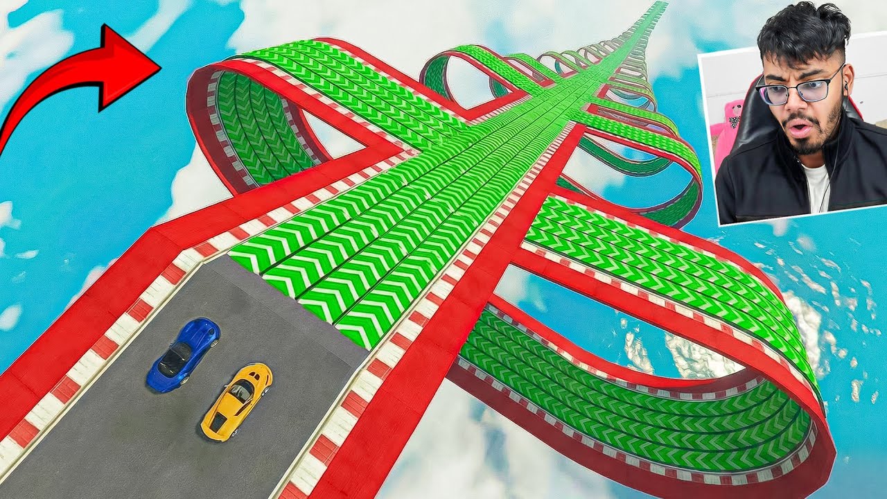 Only 100.100% Evil People Can Win This Impossible Parkour Race in GTA 5!