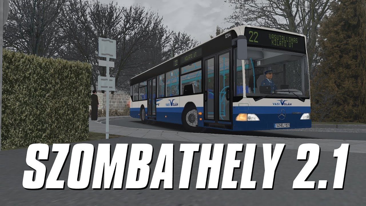OMSI - Szombathely 2.1 - Line 22: Vasútállomás - Kilátó út