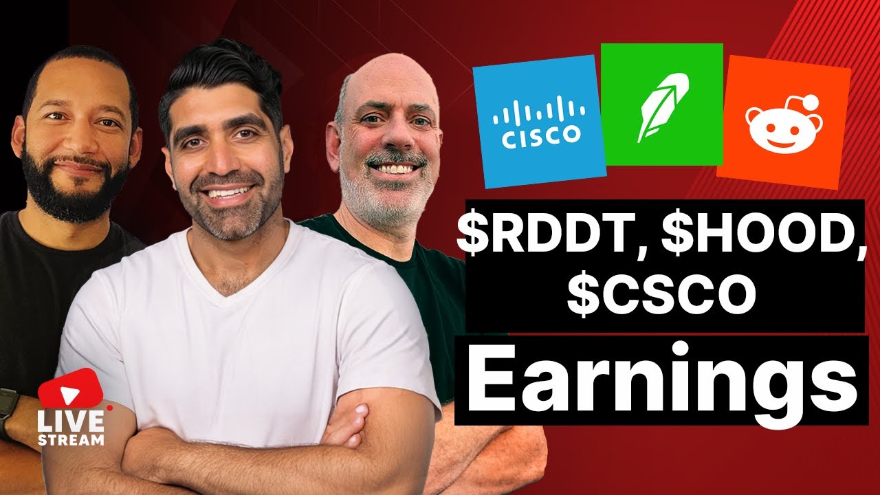 Reddit, Hood  Cisco Live EARNINGS Coverage!