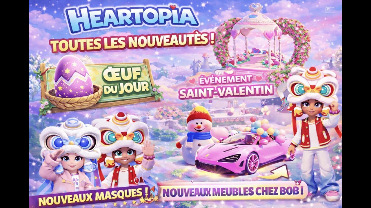 Heartopia 💗 | Œuf #15 & Tirages My Little Pony … Ai-je eu la voiture ?#heartopiagameplay #heartopia