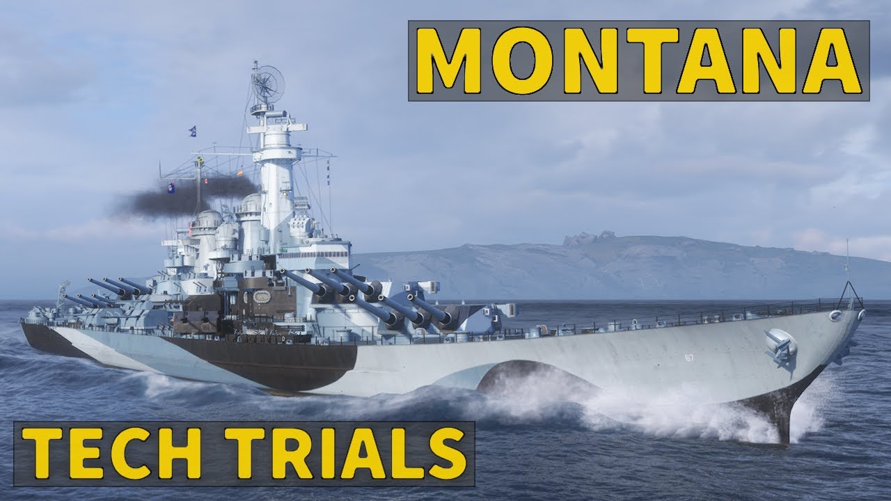 Montana &mdash; американский линкор T10 с новым камуфляжем | World of Warships