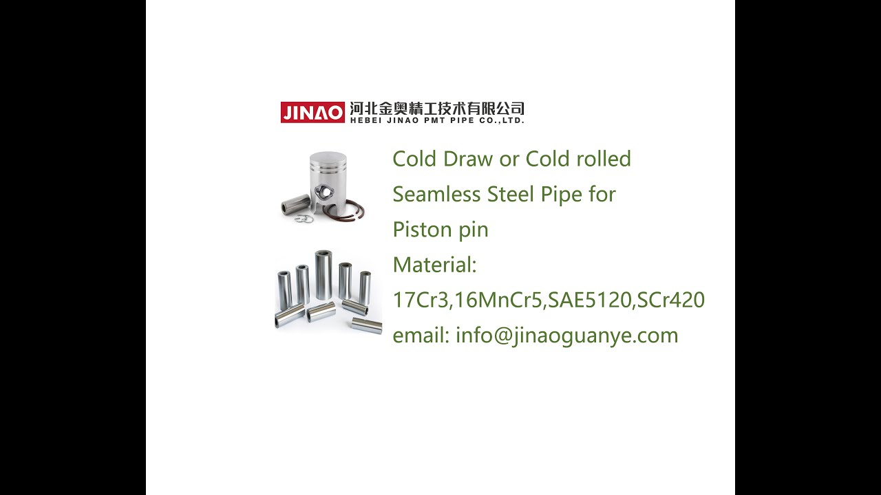 Selection of materials for piston pin fabrication