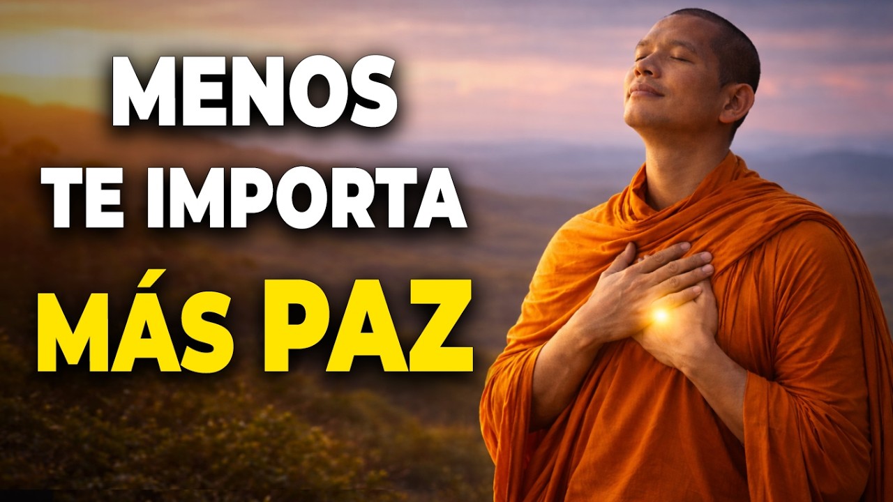 Mientras Menos Te Importe, Más Feliz y Libre serás | BUDISMO