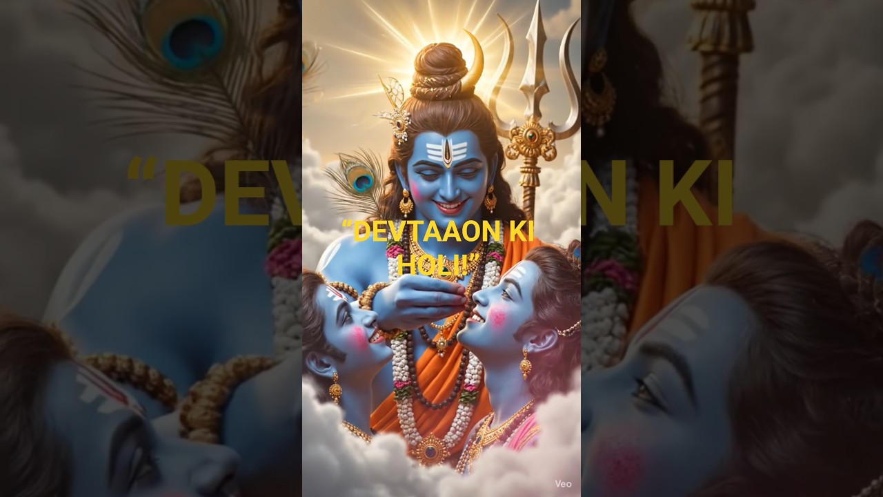 &ldquo;Aisi Holi aapne kabhi nahi dekhi hogi!&rdquo;#Holi#DivyaHoli#DevtaHoli#HinduGods#shortvideo #trending