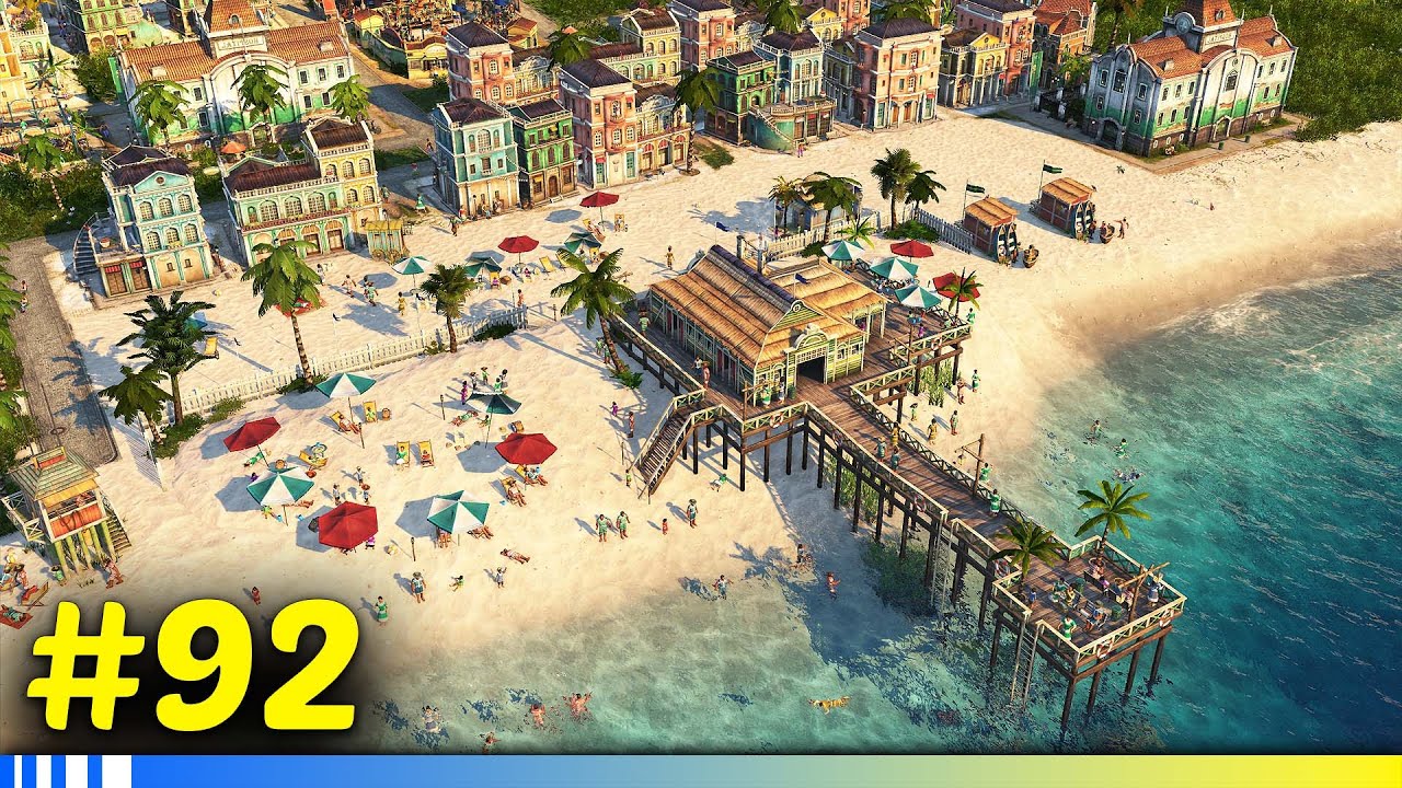 THE BEACH! - Let's Play ANNO 1800 - S2 Ep.92 [All DLC]