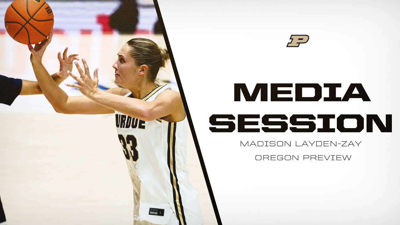 Madison Layden-Zay Senior Day Media Session | Purdue Women's Basketball