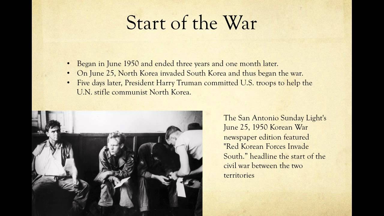 Korean War and U.N. involvement