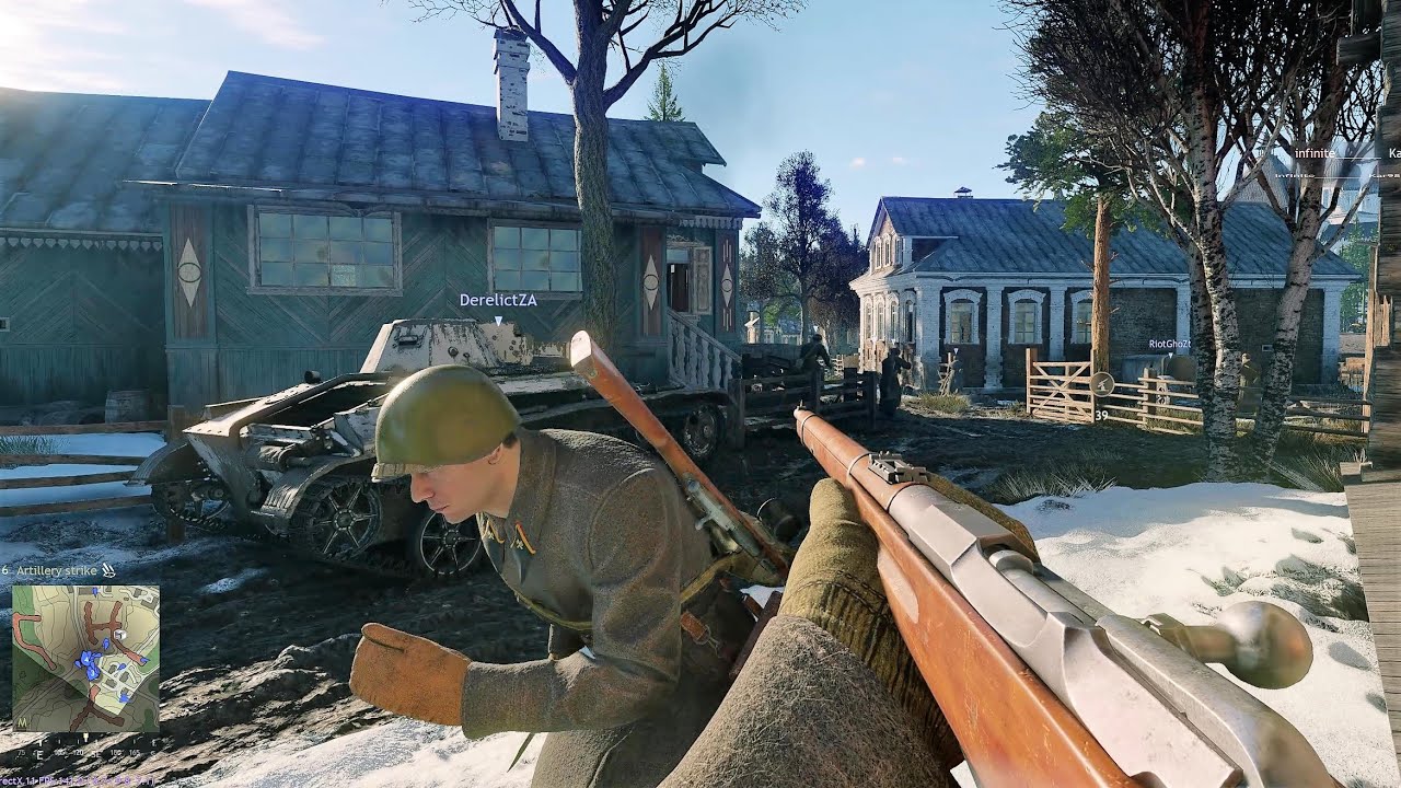 Enlisted Gameplay - Vysokovo Village - Battle For Moscow [1440p 60FPS]