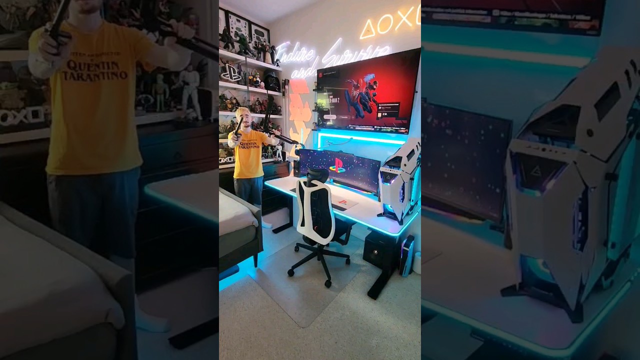 New Gaming Setup Upgrade: A Mic Stand from InnoGear! 🎤🔥 #gamingcommunity #pcgaming #setup
