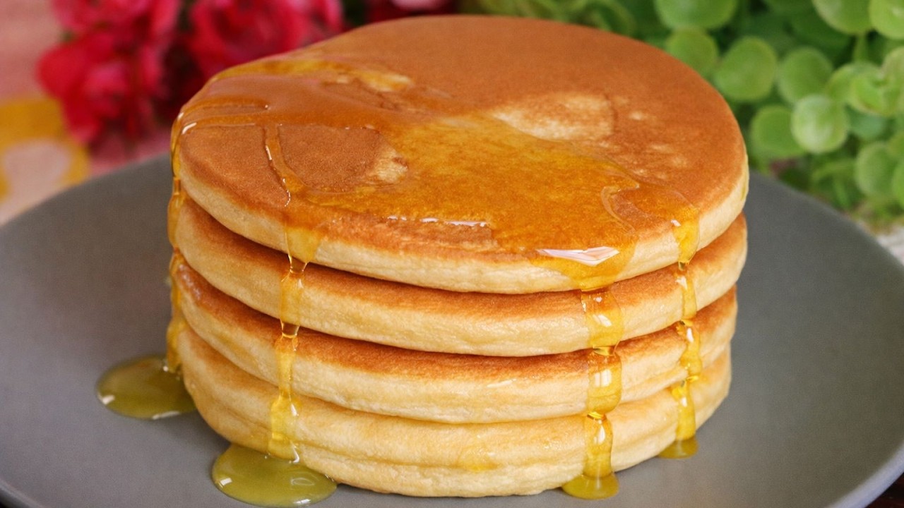 Fluffy Pancakes Recipe | Soft, Thick & Perfect