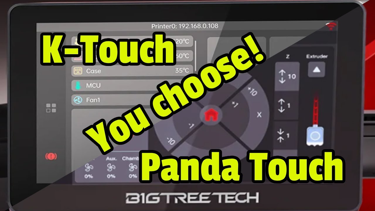 Настройка и преобразование сенсорного экрана Panda Touch в сенсорный экран K Touch