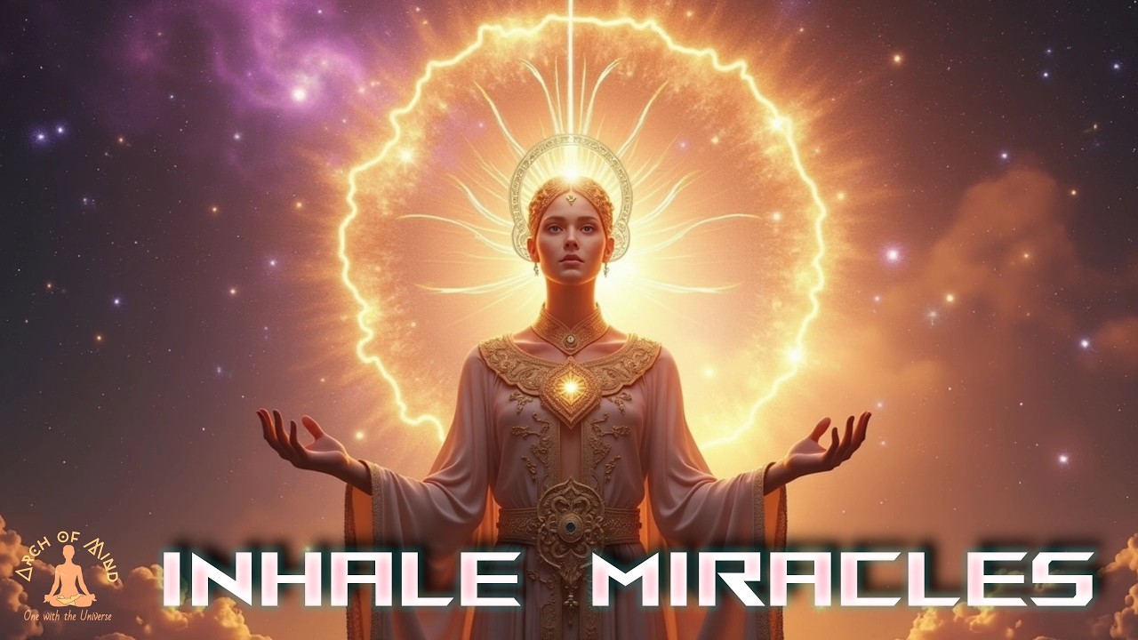 INHALE MIRACLES ✨ 639Hz + 528Hz + 432Hz | Receive With Every Breath (Guided Meditation)