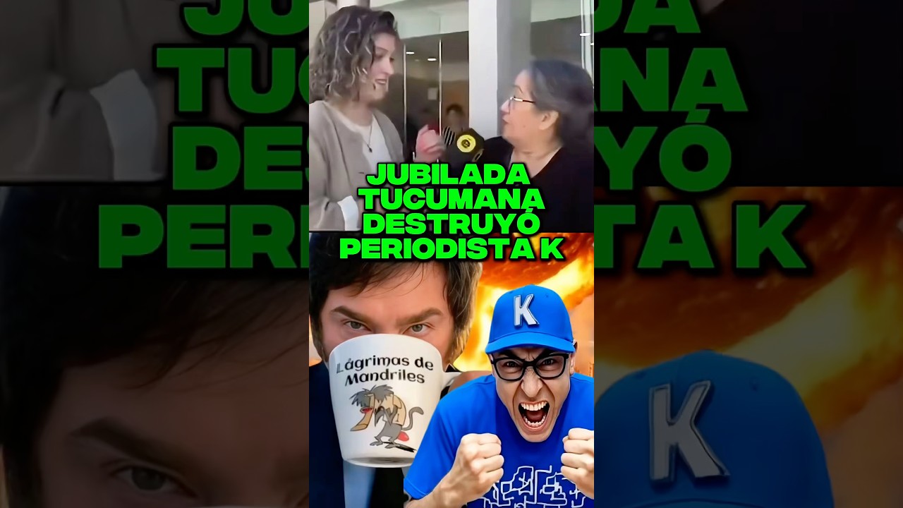 JUBILADA TUCUMANA DESTRUYÓ PERIODISTA K 