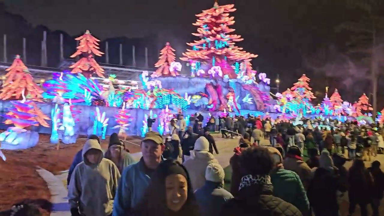 Chinese lantern festival at cary north Carolina Dec 6th 2025