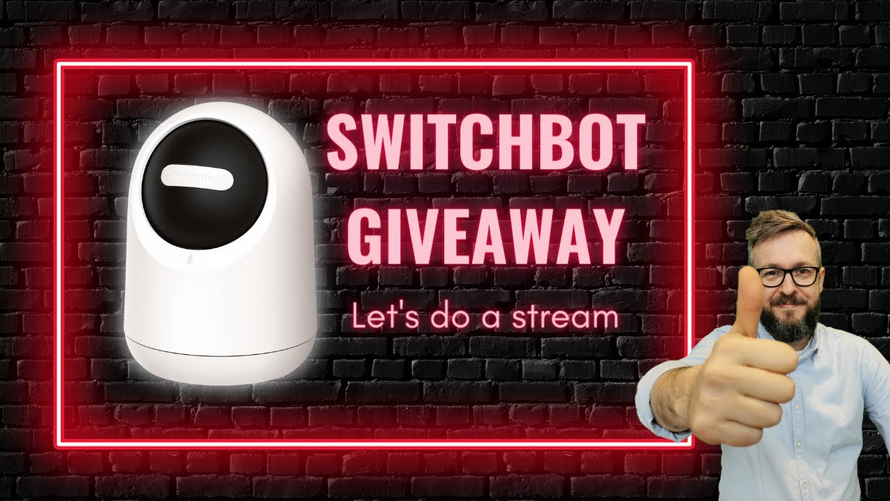 Pre vacation stream and SwitchBot giveaway!