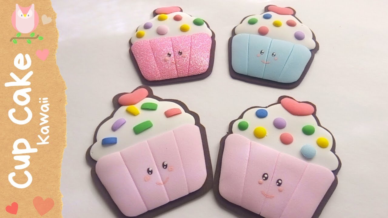 ¿Como hacer un Cup cake en foami o goma eva? Manualidades / Kawaii