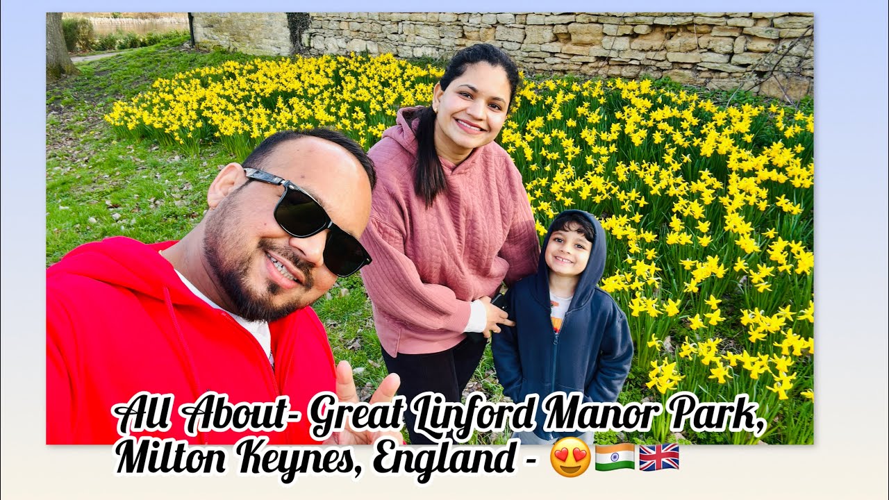 Is This Milton Keynes Most Beautiful Winter Walk? | Great Linford Manor Park Family Vlog