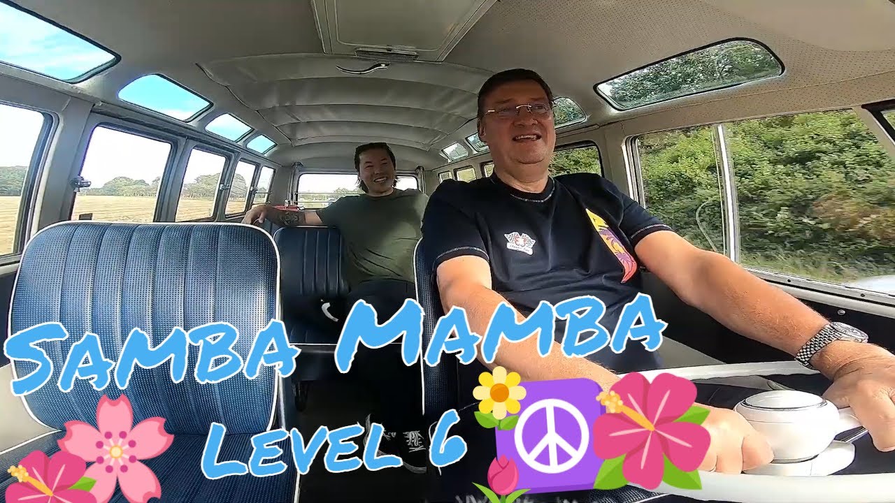 The driving living room - 1966 VW T1 Samba bus