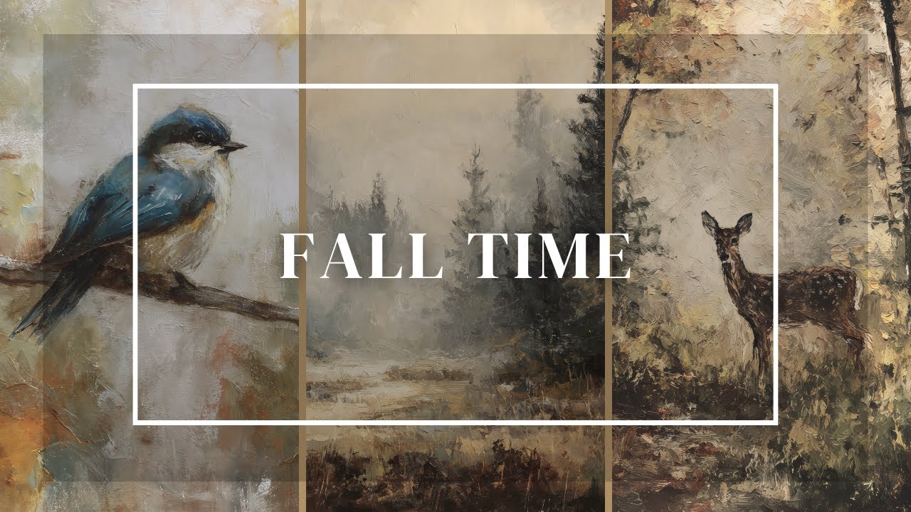 Frame TV Art - Fall Time (8 paintings)