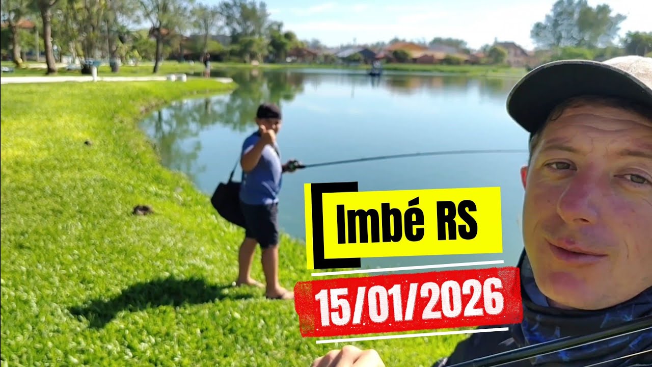 Imbé RS 2026 traíras grandes no lago Braço morto! Preserve 