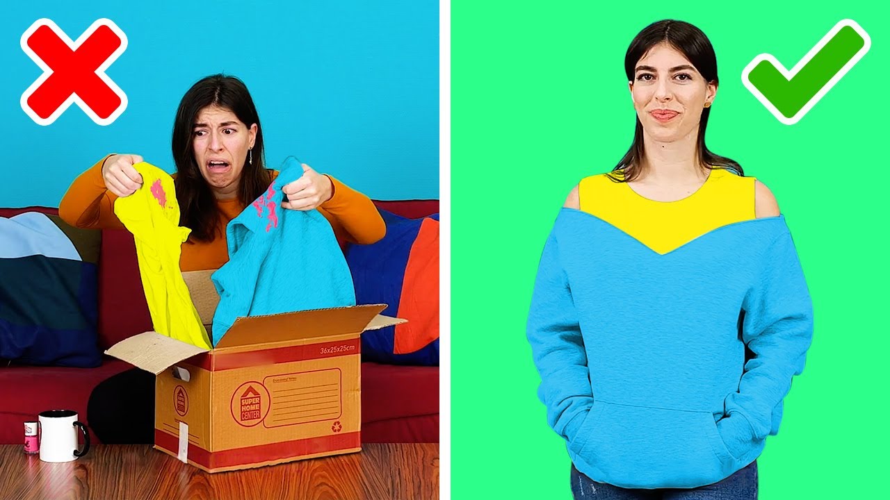 37 SMART HACKS TO UPGRADE YOUR WARDROBE