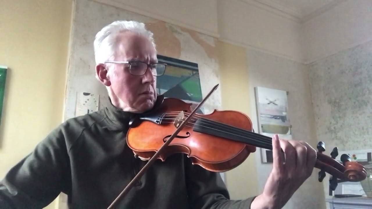 Free Improvisation. Ashley West violin.