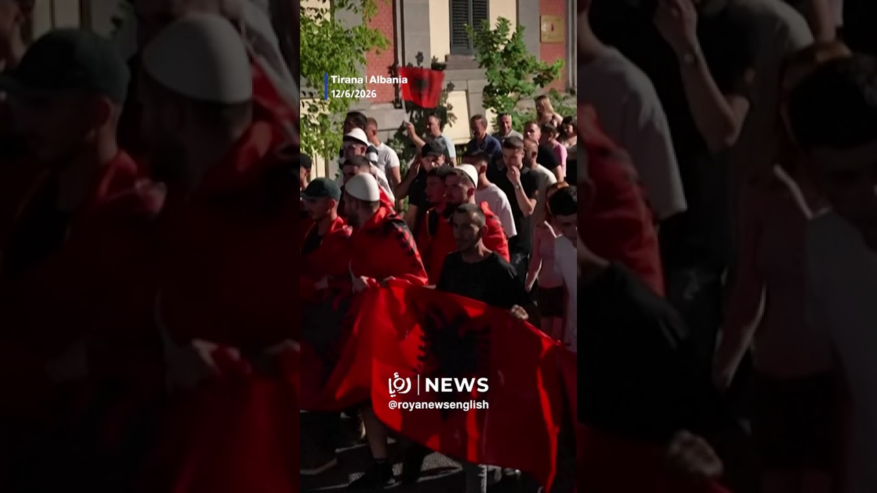 Thousands of Albanians protest Trump-linked resort project