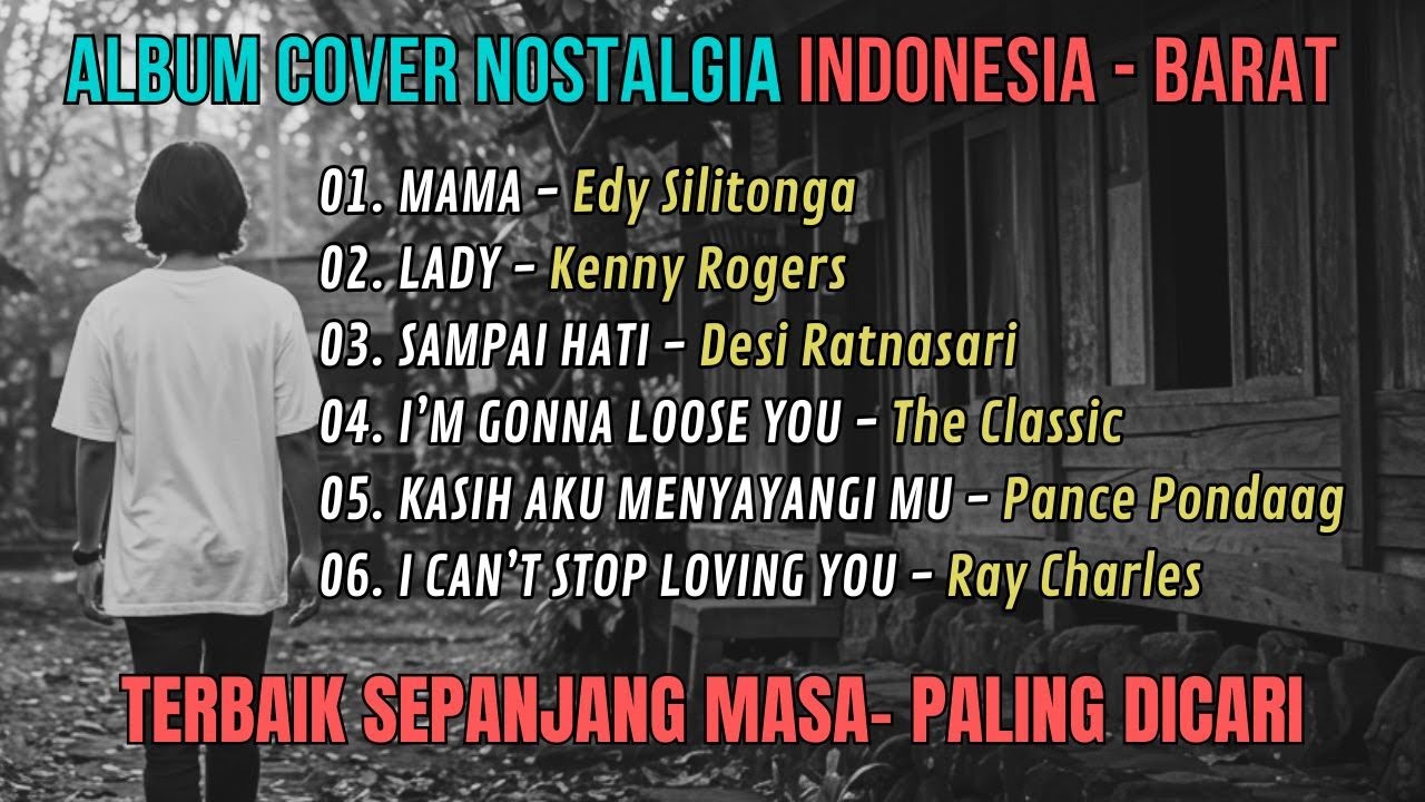 Album Cover Nostalgia Indonesia & Barat 80–90an | Lagu Kenangan Sepanjang Masa | Paling Dicari