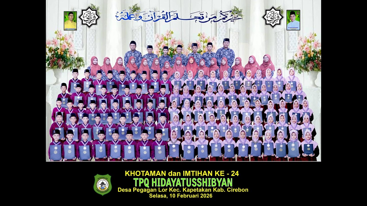 🔴 LIVE TASYAKUR KHATAMAN DAN IMTIHAN TPQ HIDAYATUS SHIBYAN HOTEL ZAMRUD CIREBON 10 FEBRUARI 2026