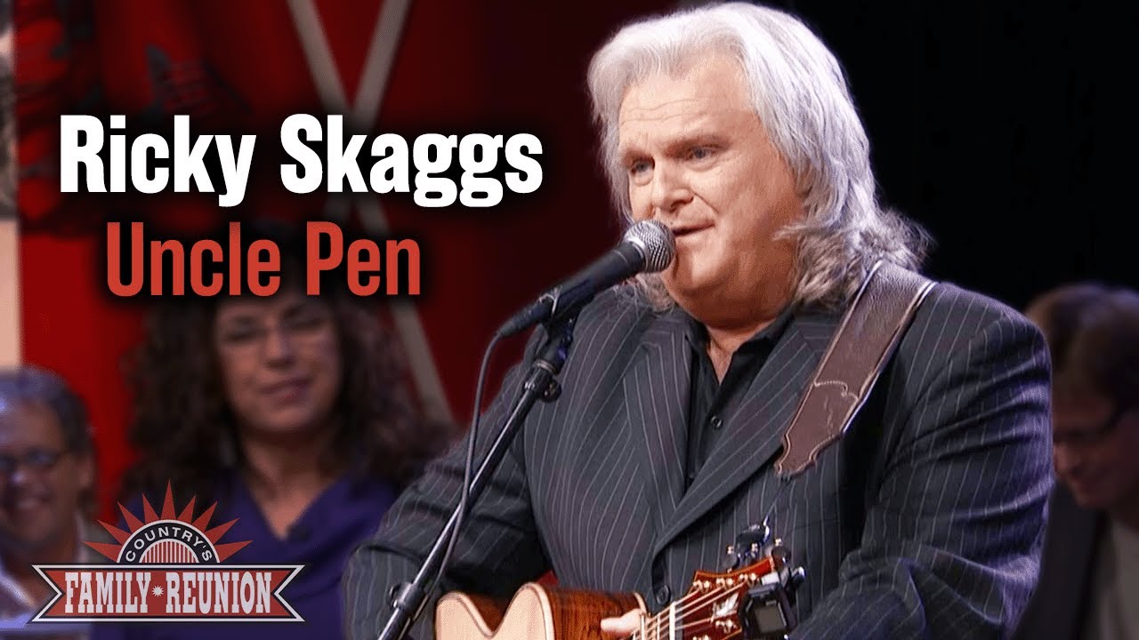 Ricky Skaggs sings 