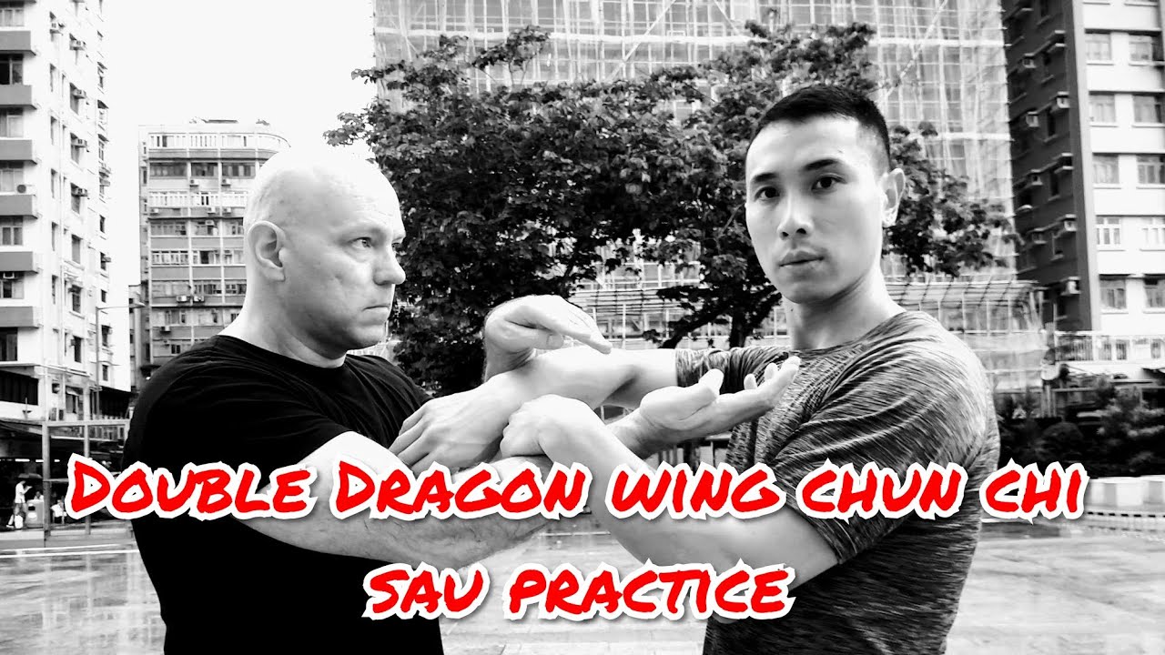 Double Dragon Wing Chun Chi Sau Practice
