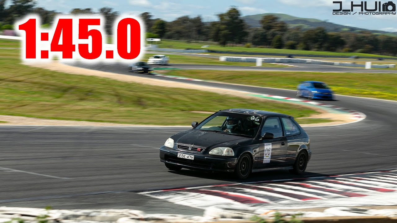 EK1 CIVIC D16Y4 1:45.0 | Honda Nationals Winton Raceway