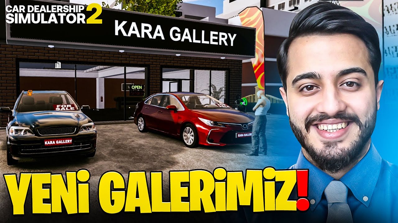 YENİ GALERİ SİMÜLATÖR ÇIKMIŞ! YÜKSEK GRAFİKLİ GALERİ OYUNU! Car Dealership Simülator 2