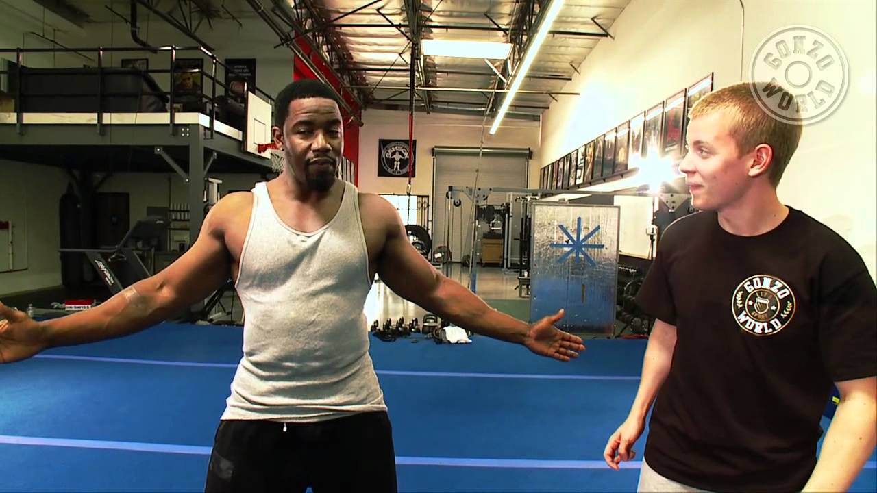 Martial Arts expert Michael Jai White's training video with Gonzo FIT