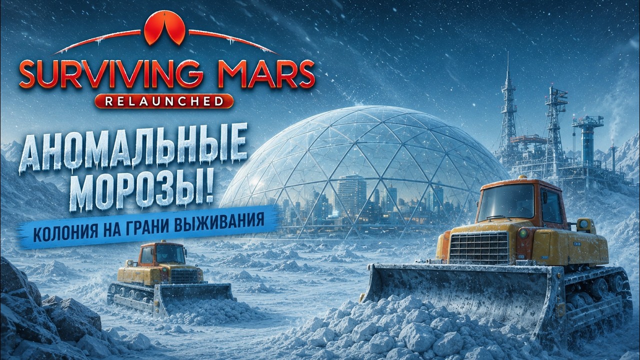 АНОМАЛЬНЫЕ ХОЛОДА в игре SURVIVING MARS Relaunched #2